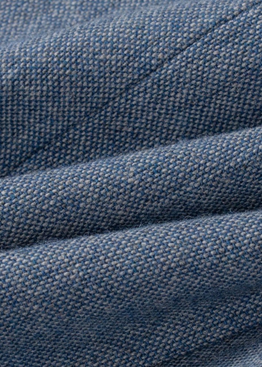 CAVANI WELLS BLUE TWEED 3-PIECE SUIT