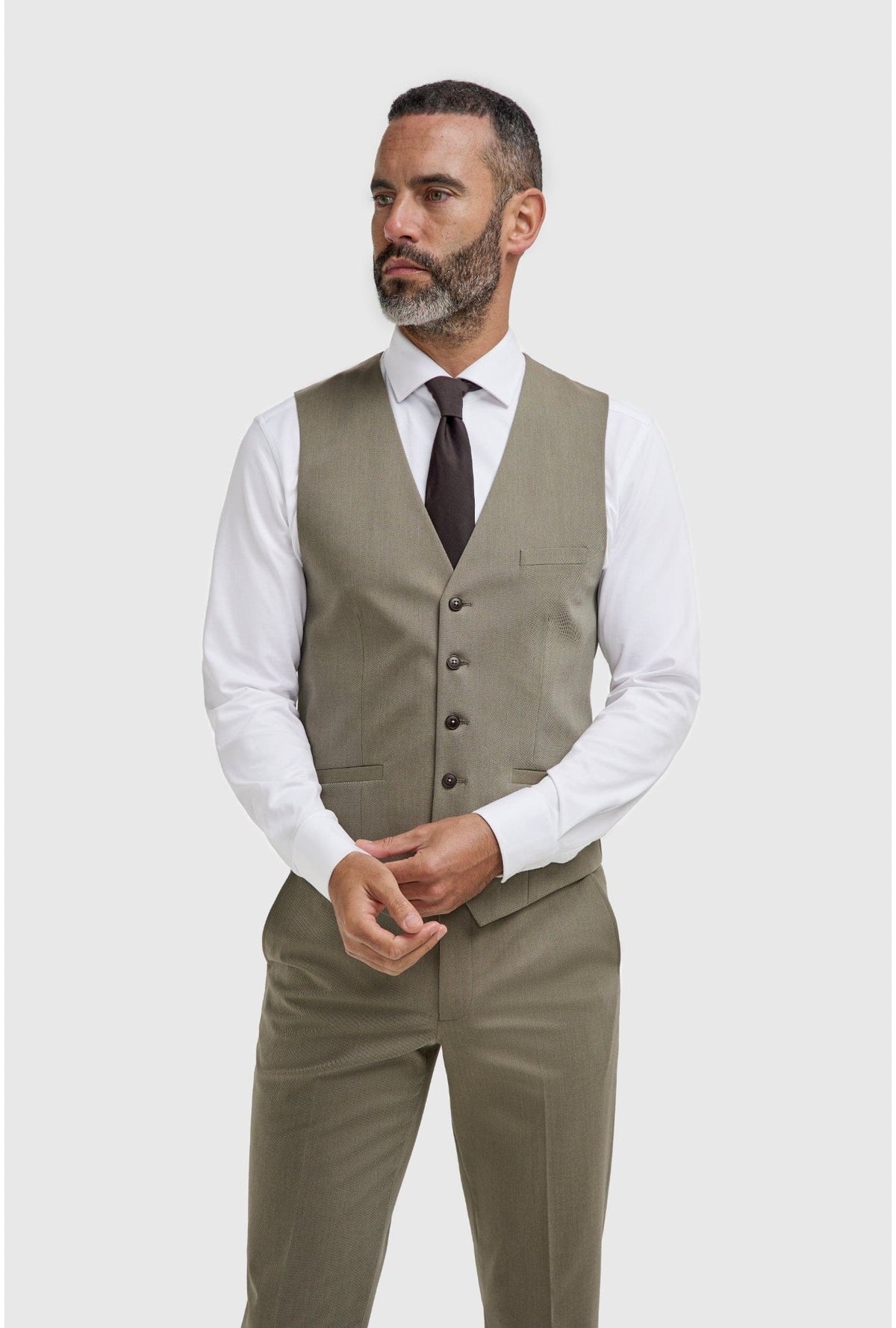 Cavani Donatella Sage Three Piece Suit