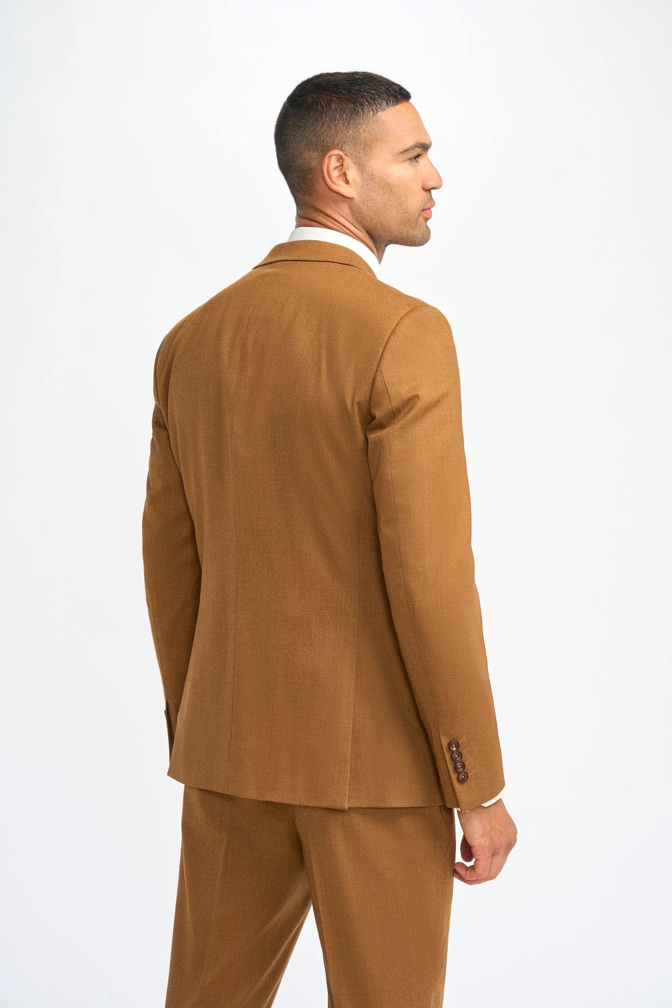 CAVANI JAMES SIERRA SUPER 130s WOOL 3-PIECE SUIT