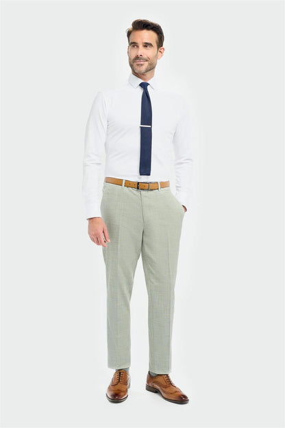 CAMDEN SAGE TAILORED TROUSERS