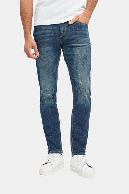 DIABLO MID WASH SLIM STRETCH JEANS