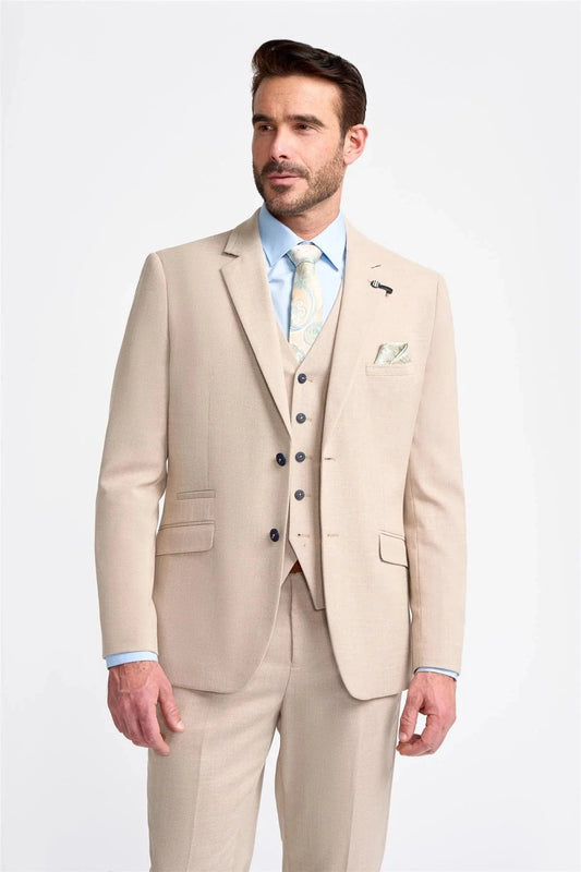 Cavani Miami Beige Blazer