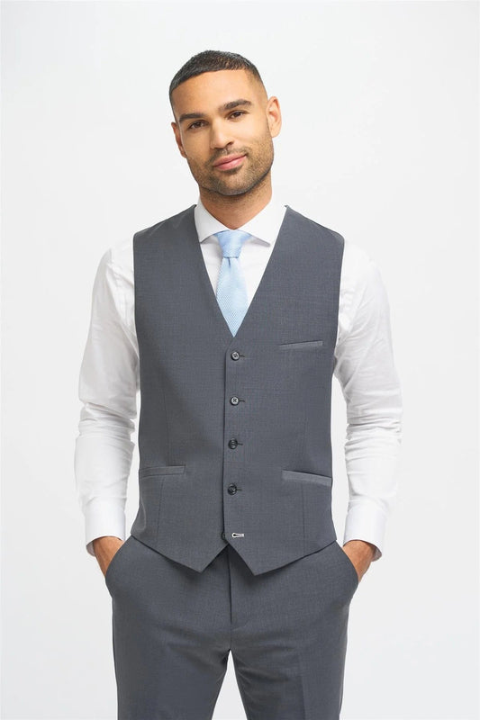 BOND CHARCOAL WAISTCOAT