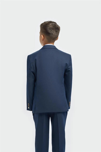 BOYS TROPEZ NAVY 3 PIECE SUIT