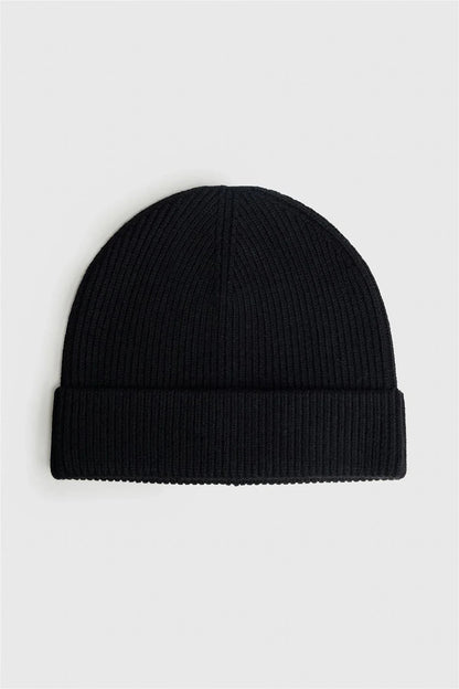 Cavani Black Beanie Hat