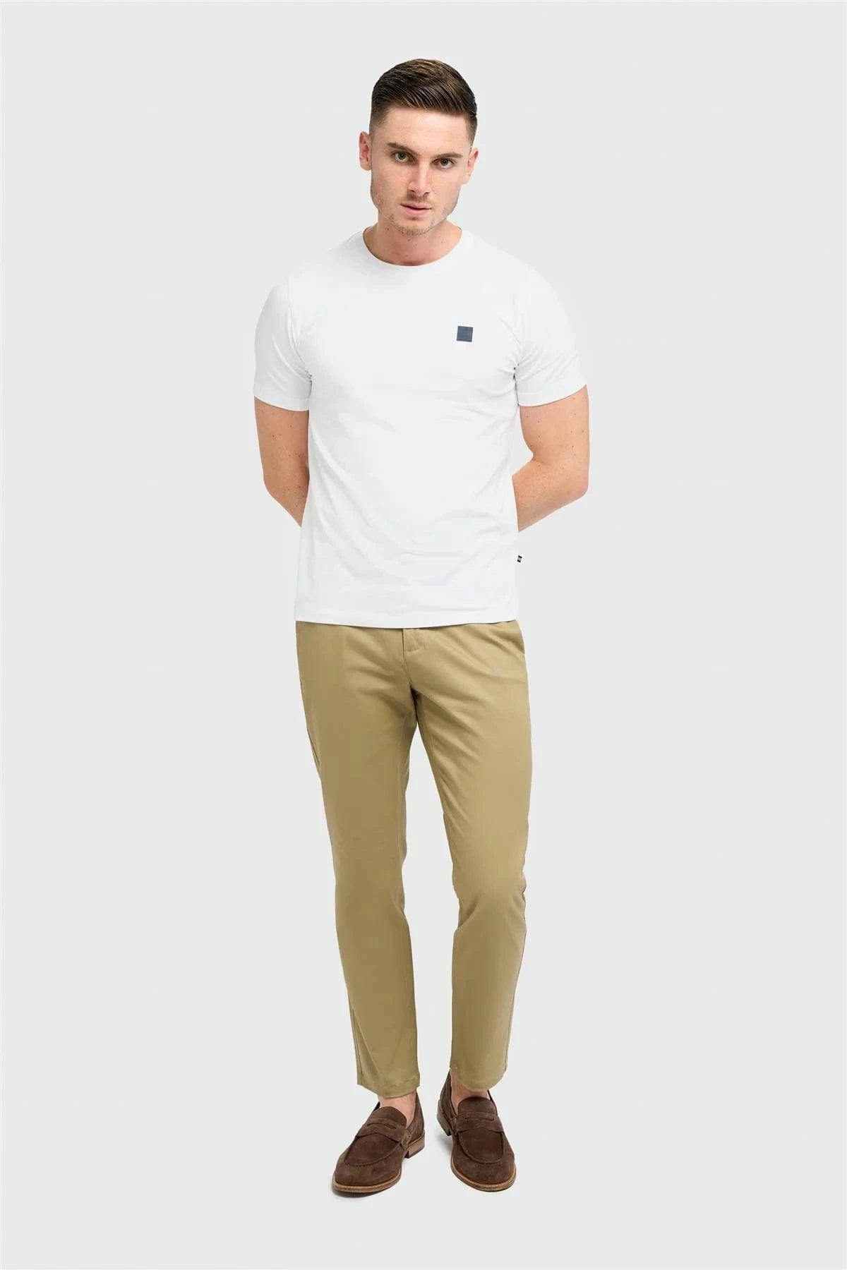 CAVANI DAKOTA SAND SLIM CHINOS