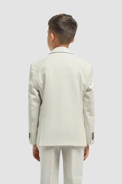 CAVANI BOYS TROPAZ SAGE 3 PIECE SUIT