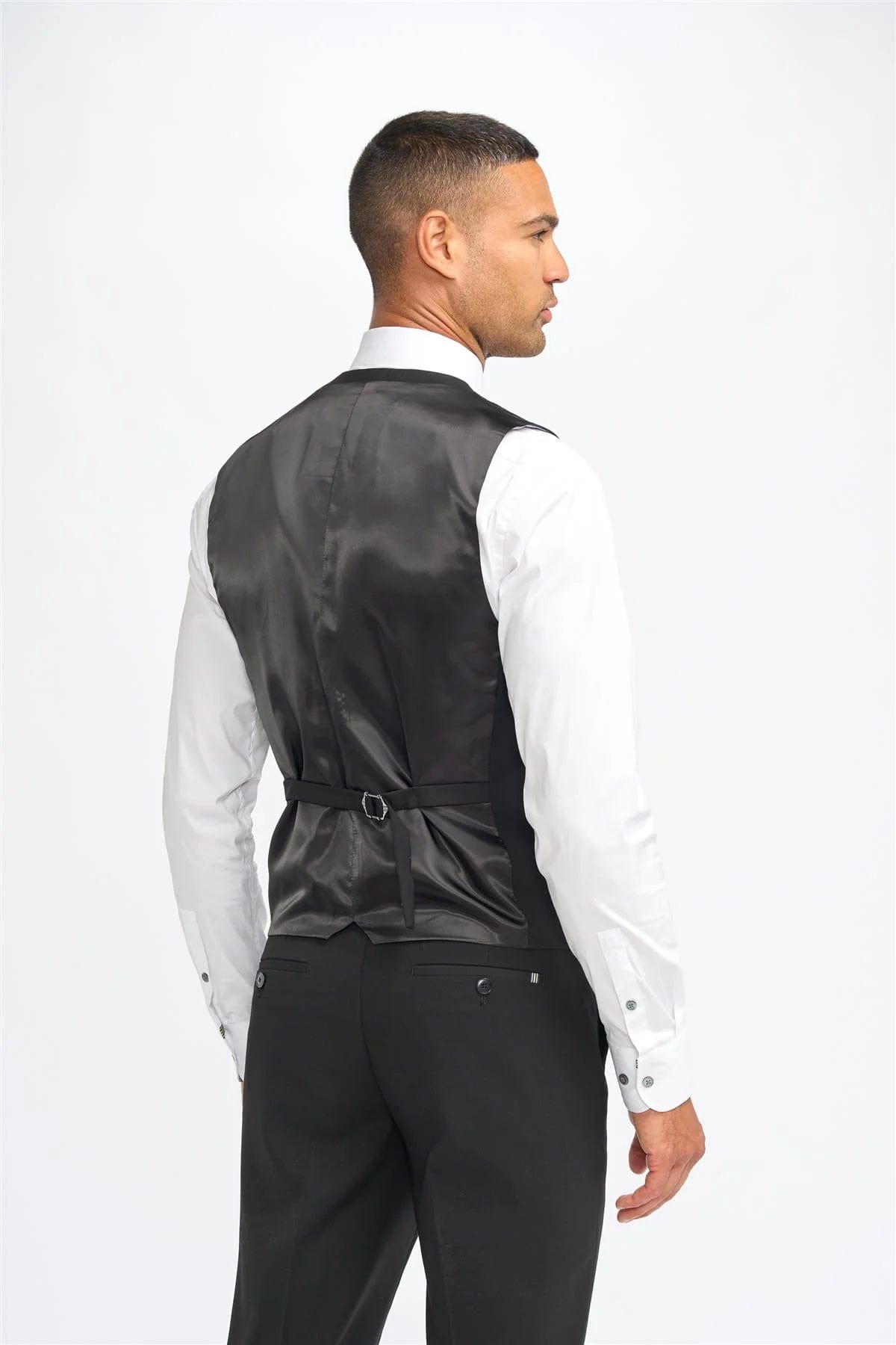 MALIBU BLACK WAISTCOAT