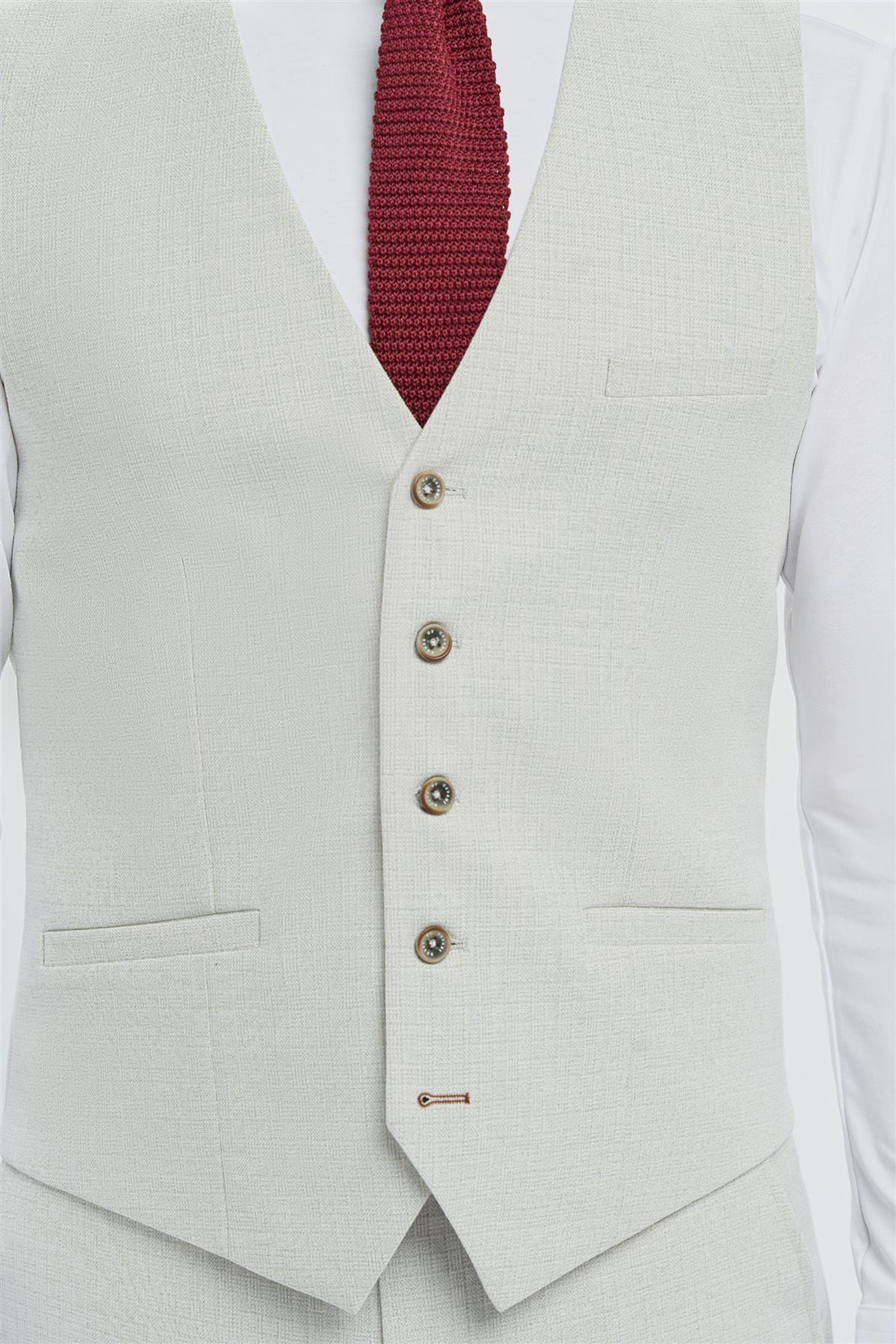 Cavani Tropaz Slate Waistcoat For Men