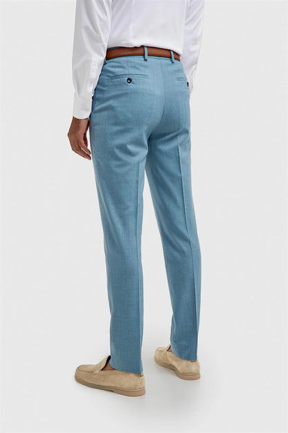 Cavani James Marine Super 130s Wool Trousers