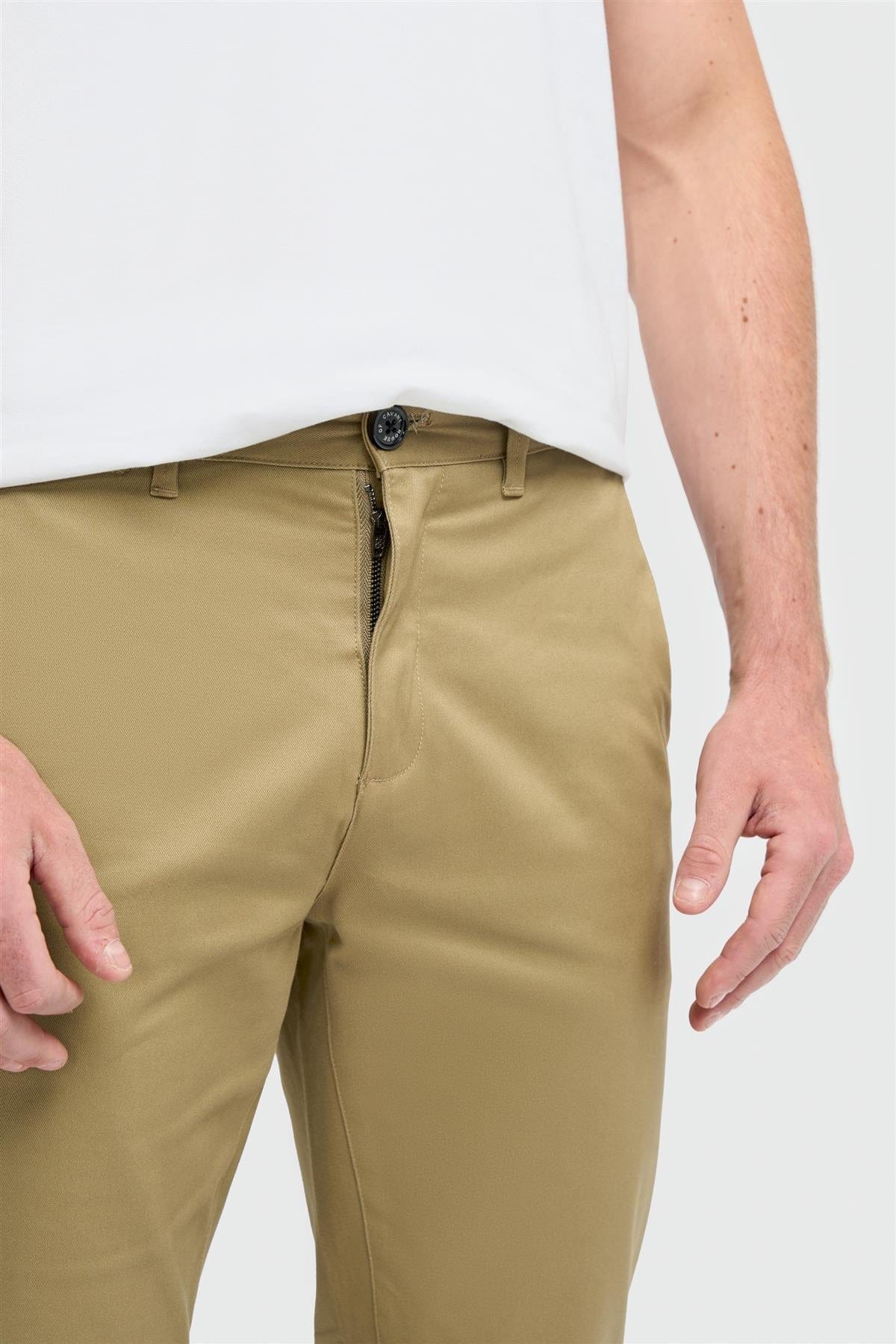 CAVANI DAKOTA SAND SLIM CHINOS