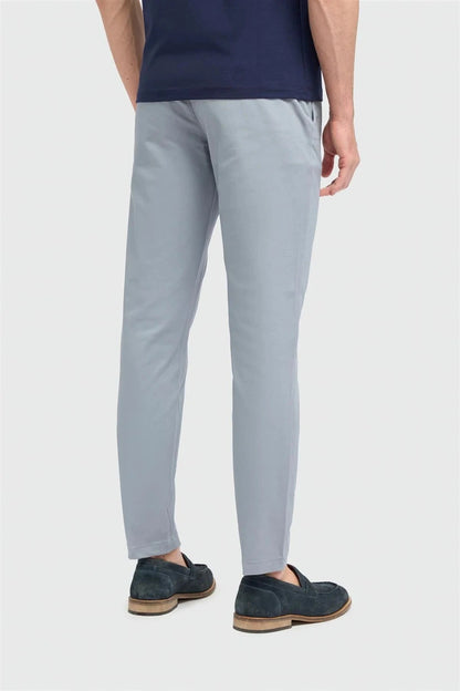 CAVANI DAKOTA ICE BLUE SLIM CHINOS