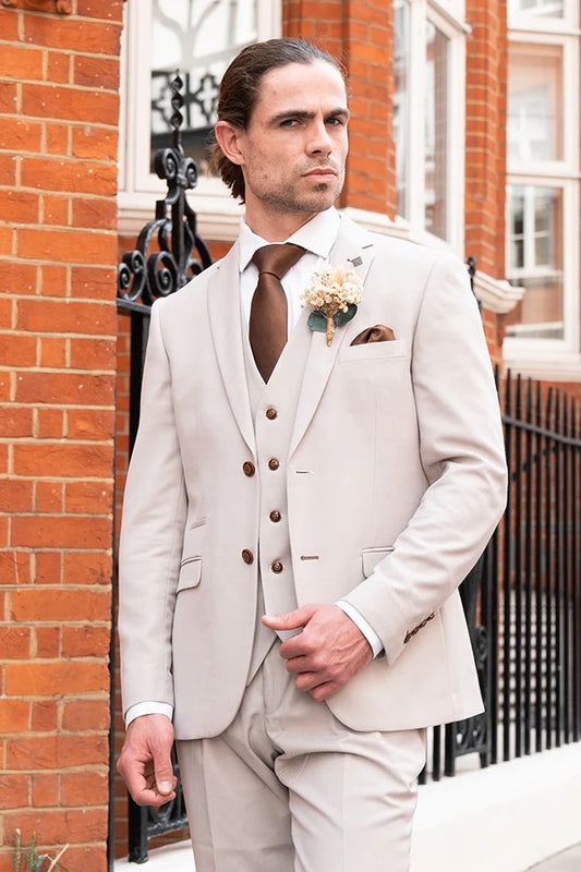 Paul Andrew Mayfair Stone Three Piece Suit