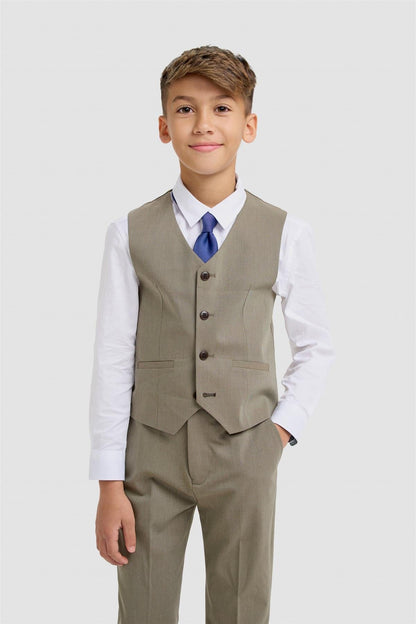 Cavani Donatella Sage Boys Three Piece Suit
