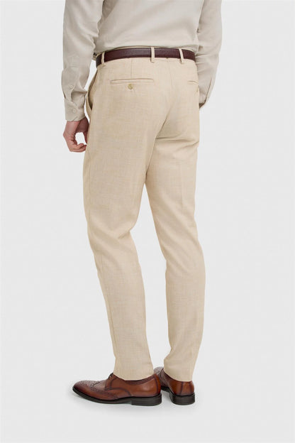 Cavani Malibu Beige Three Piece Suit