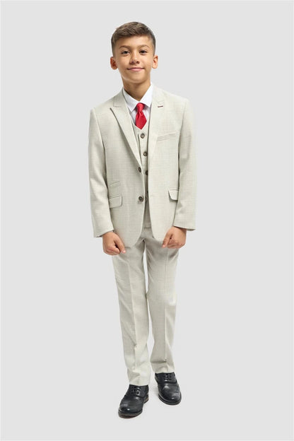 CAVANI BOYS TROPAZ SAGE 3 PIECE SUIT