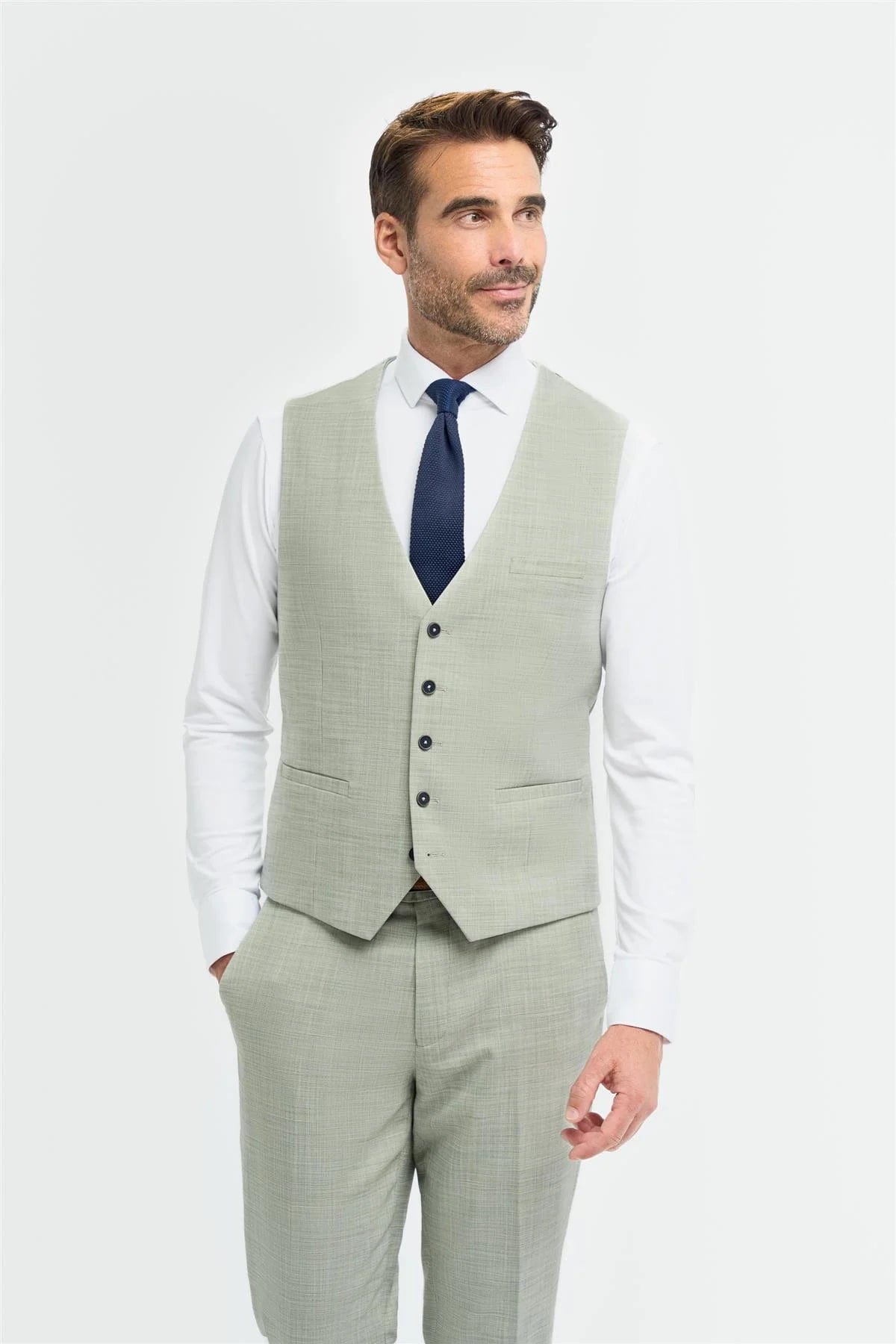 CAVANI CAMDEN SAGE WAISTCOAT