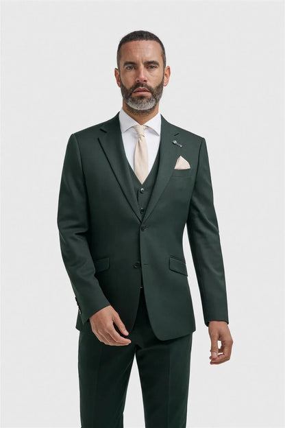 Cavani Malibu Forest Three Piece Suit