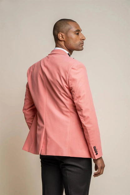 CAVANI ROSA PINK VELVET BLAZER