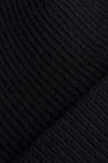 Cavani Black Beanie Hat
