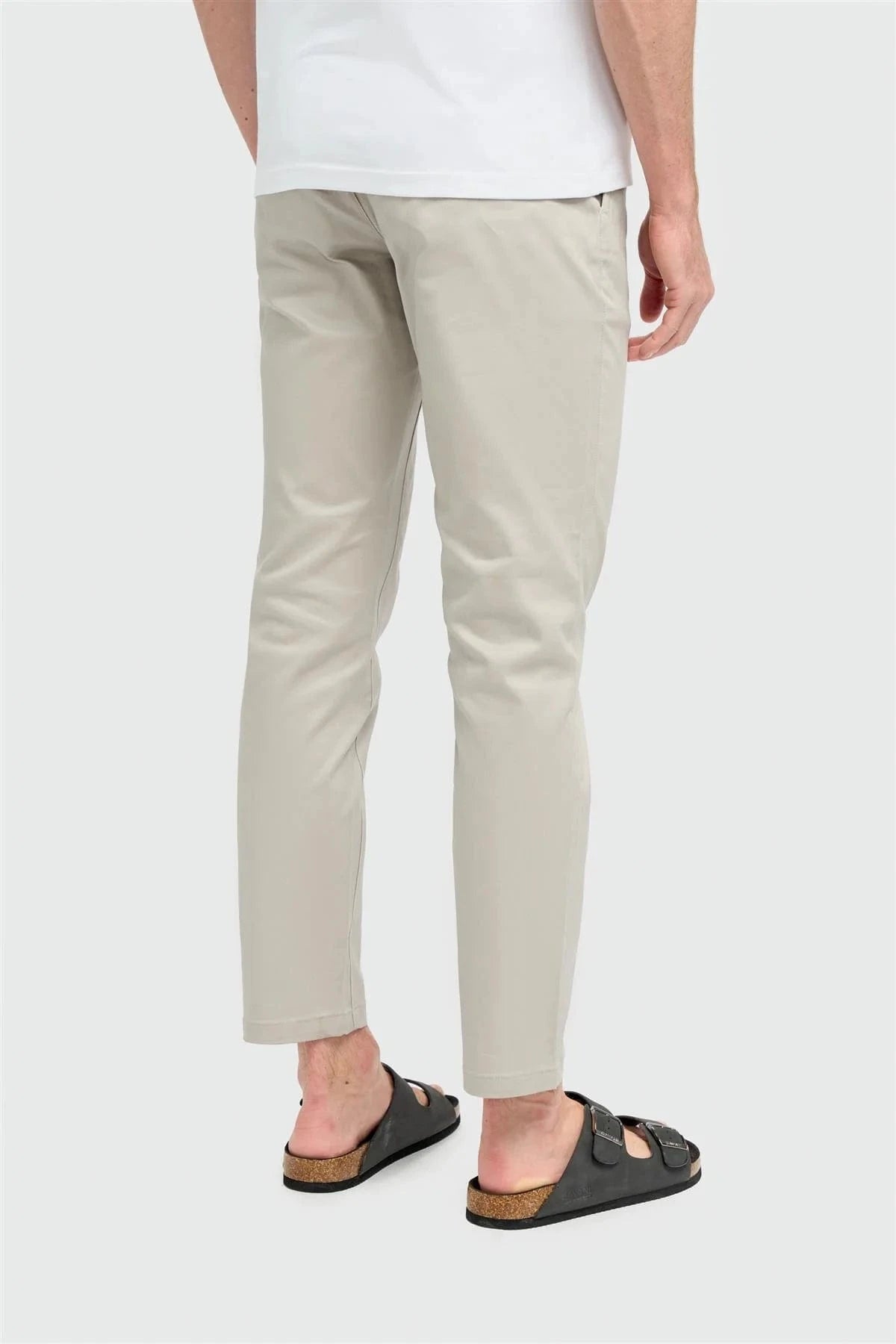 CAVANI DAKOTA SLATE SLIM CHINOS