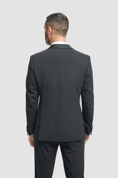 Cavani Aspen Black 2-Piece Suit