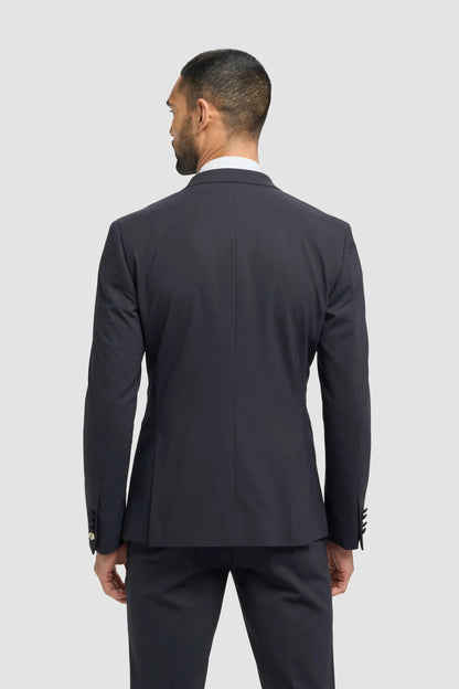 CAVANI ASPEN NAVY DOUBLE-BREASTED BLAZER