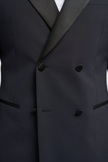 Cavani Aspen Midnight Navy Double Breasted 2-Piece Suit