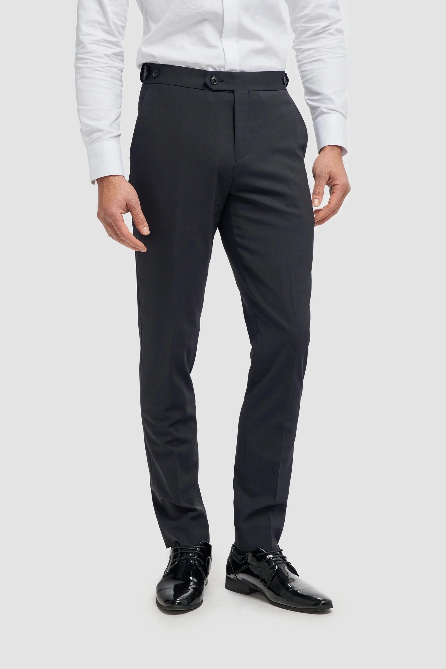 Cavani Aspen Midnight Navy Double Breasted 2-Piece Suit