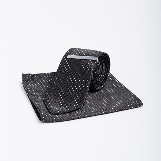 CAVANI RED SPOT TIE SET