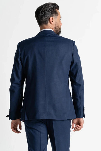V2 CLASSIC CHARLIE NAVY & CREAM 3-PIECE SUIT