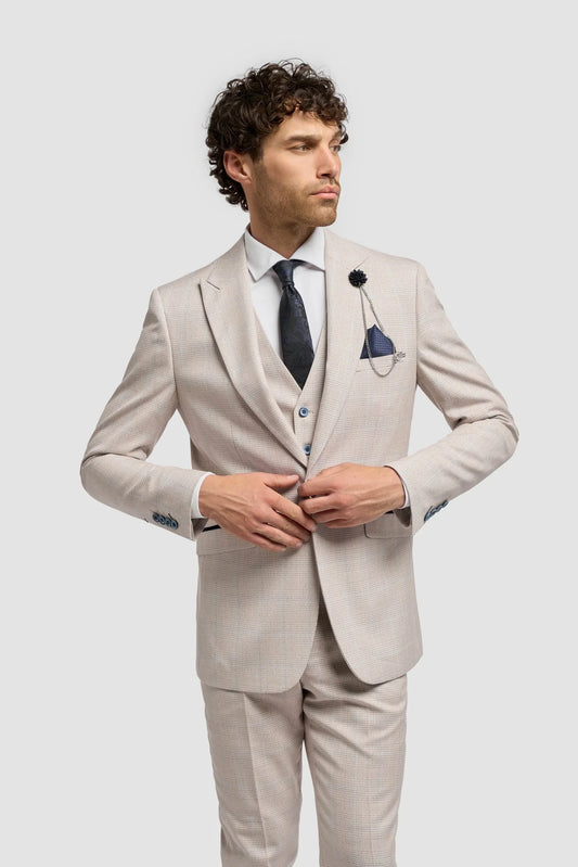 Cavani Caridi Beige Blazer