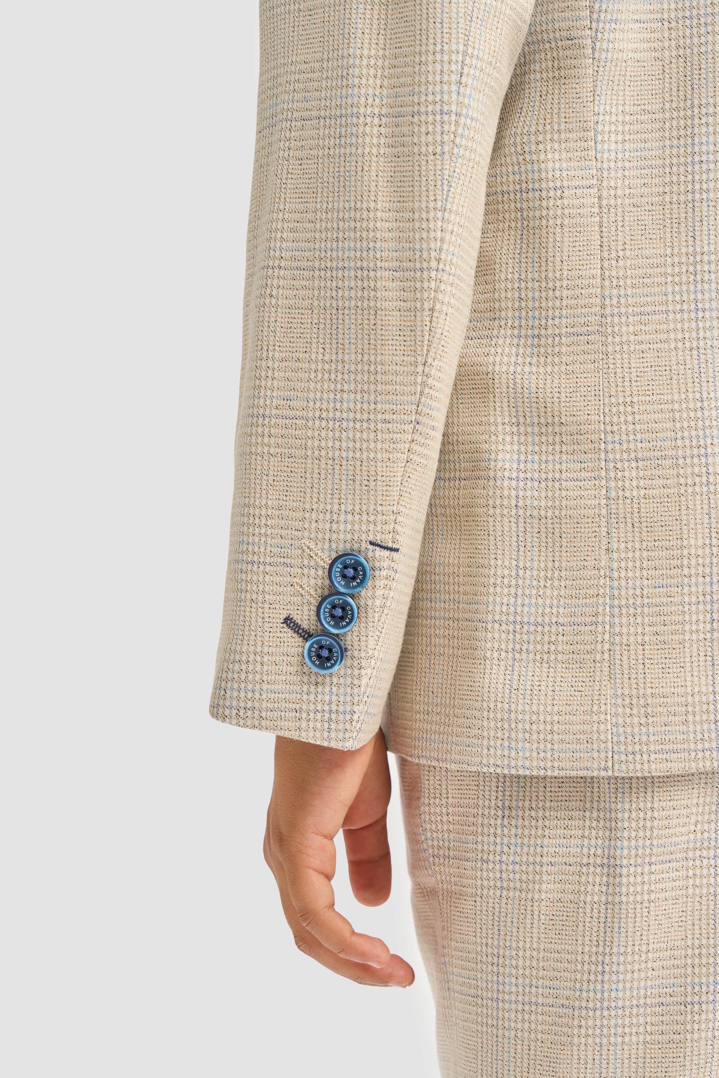 CAVANI CARIDI BOYS BEIGE 3 PIECE SUIT
