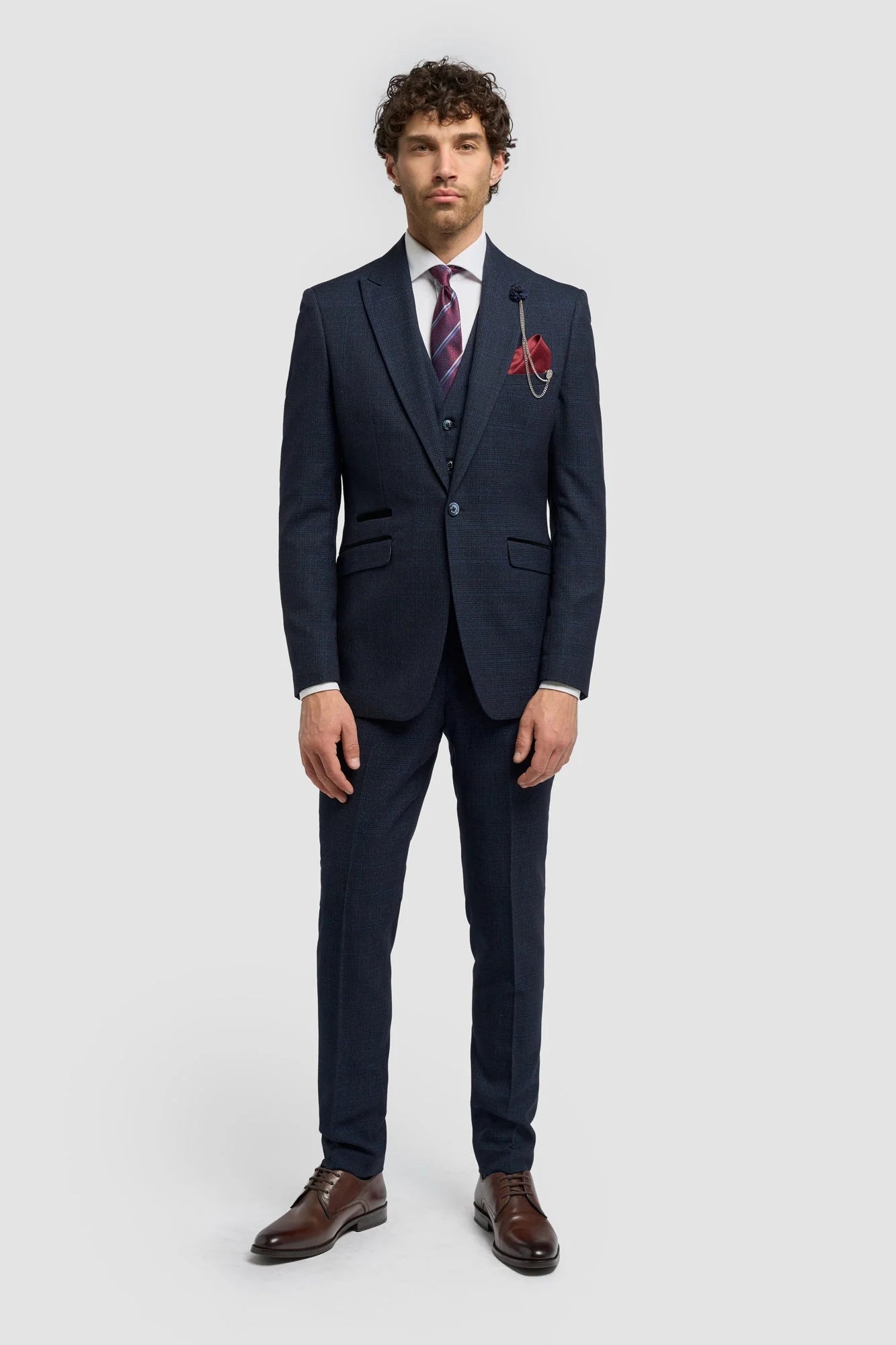Cavani Caridi Navy Blazer