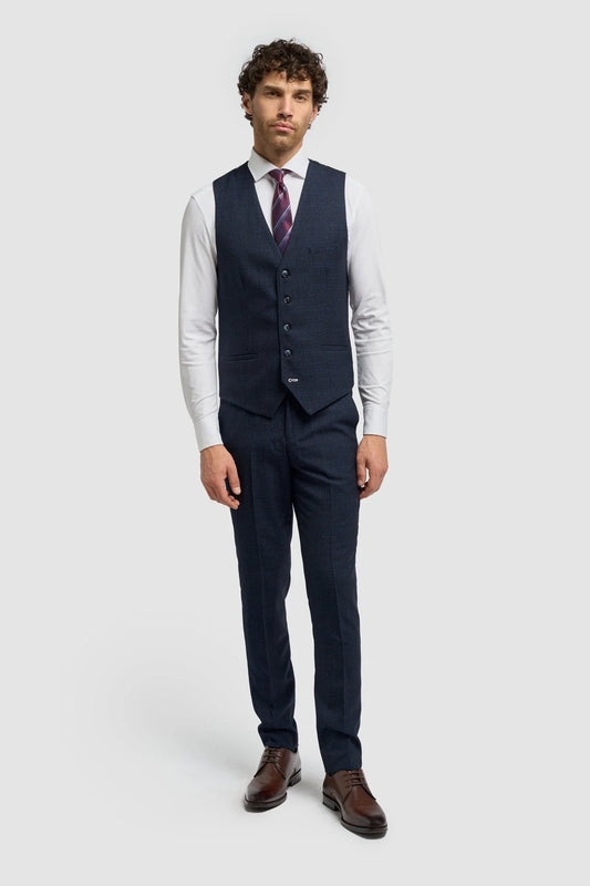 Cavani Caridi Navy Waistcoat