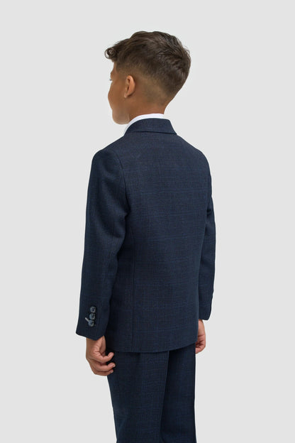 Cavani Caridi Navy Boys 3-Piece Suit