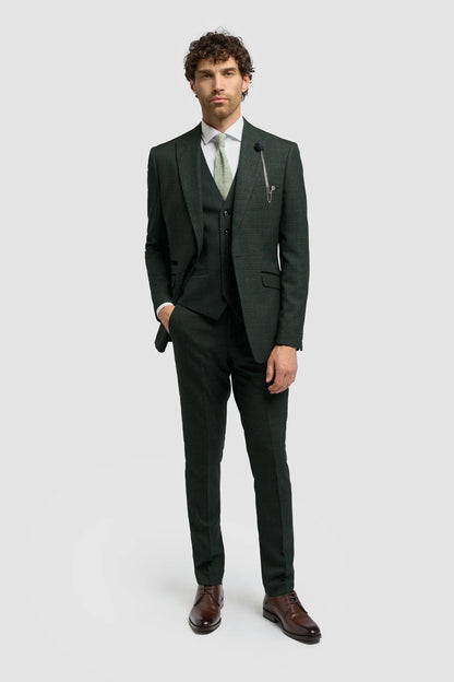 Cavani Caridi Olive Blazer