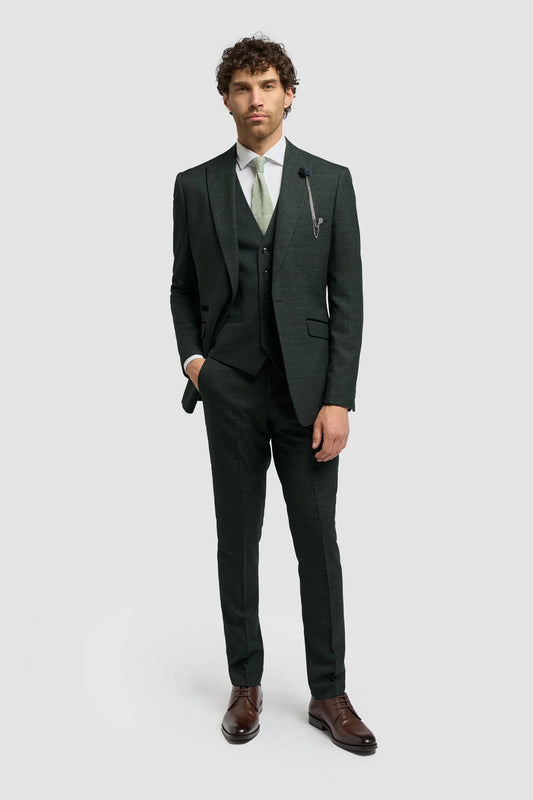 Cavani Caridi Olive Blazer