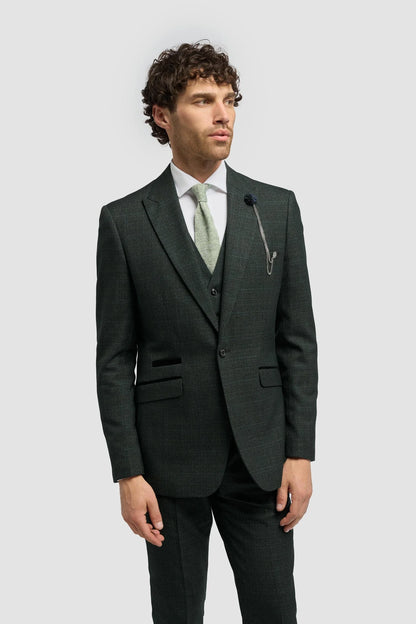 Cavani Caridi Olive Blazer
