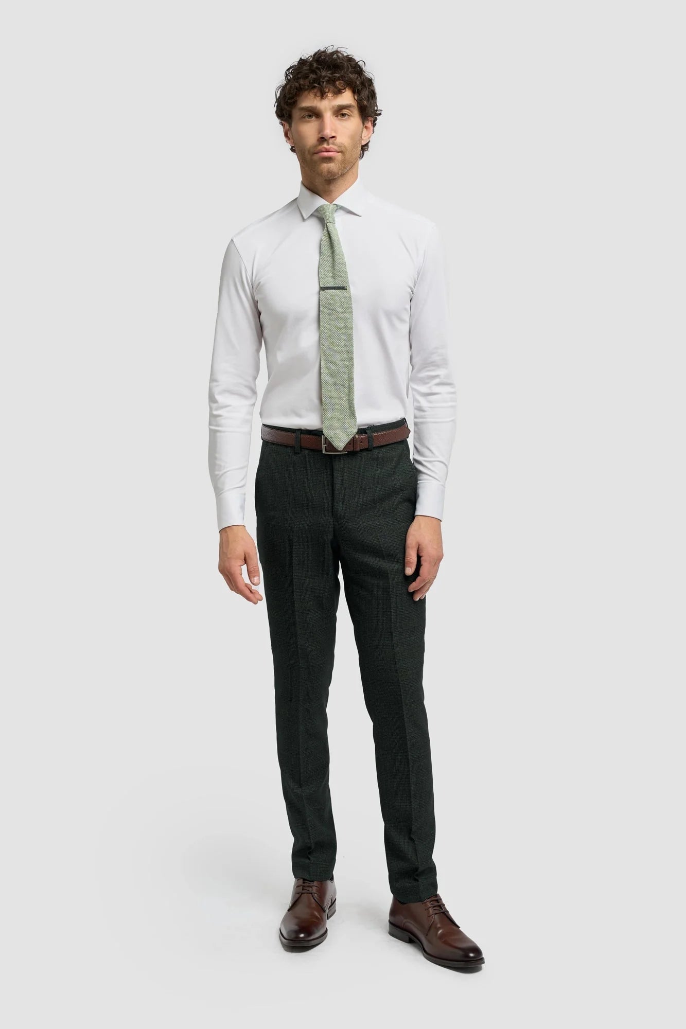 Cavani Caridi Olive Trousers