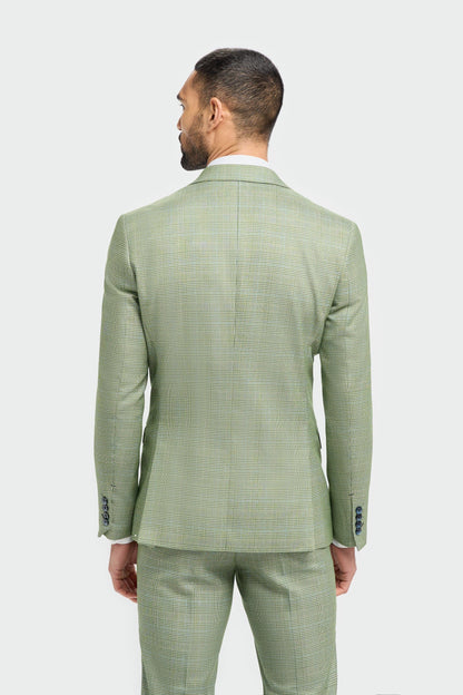 CAVANI CARIDI SAGE CHECK BLAZER