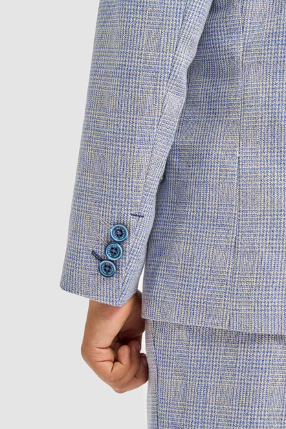 Cavani Caridi Sky Blue Boys 3-Piece Suit