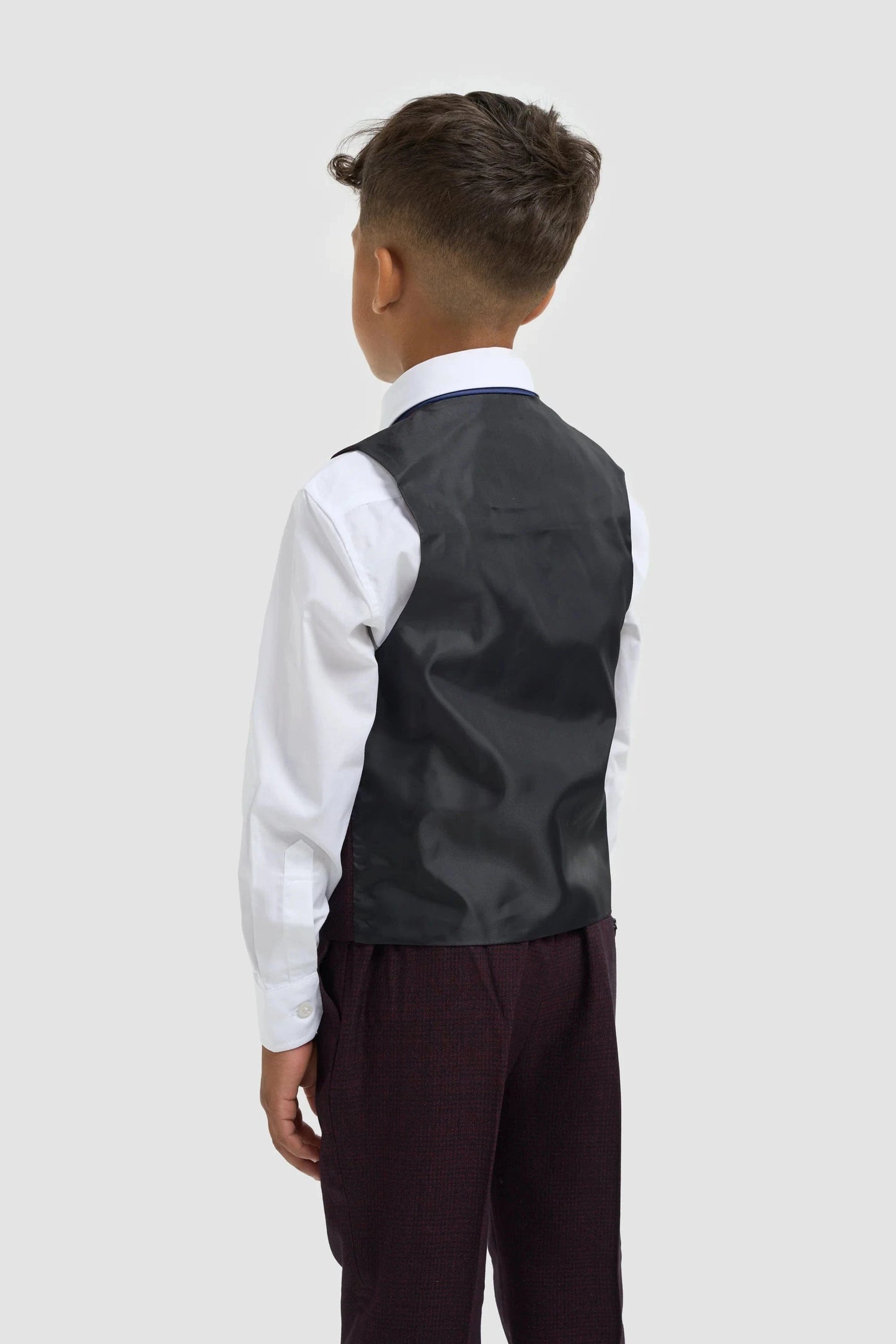 Cavani Caridi Wine Boys 3-Piece Suit