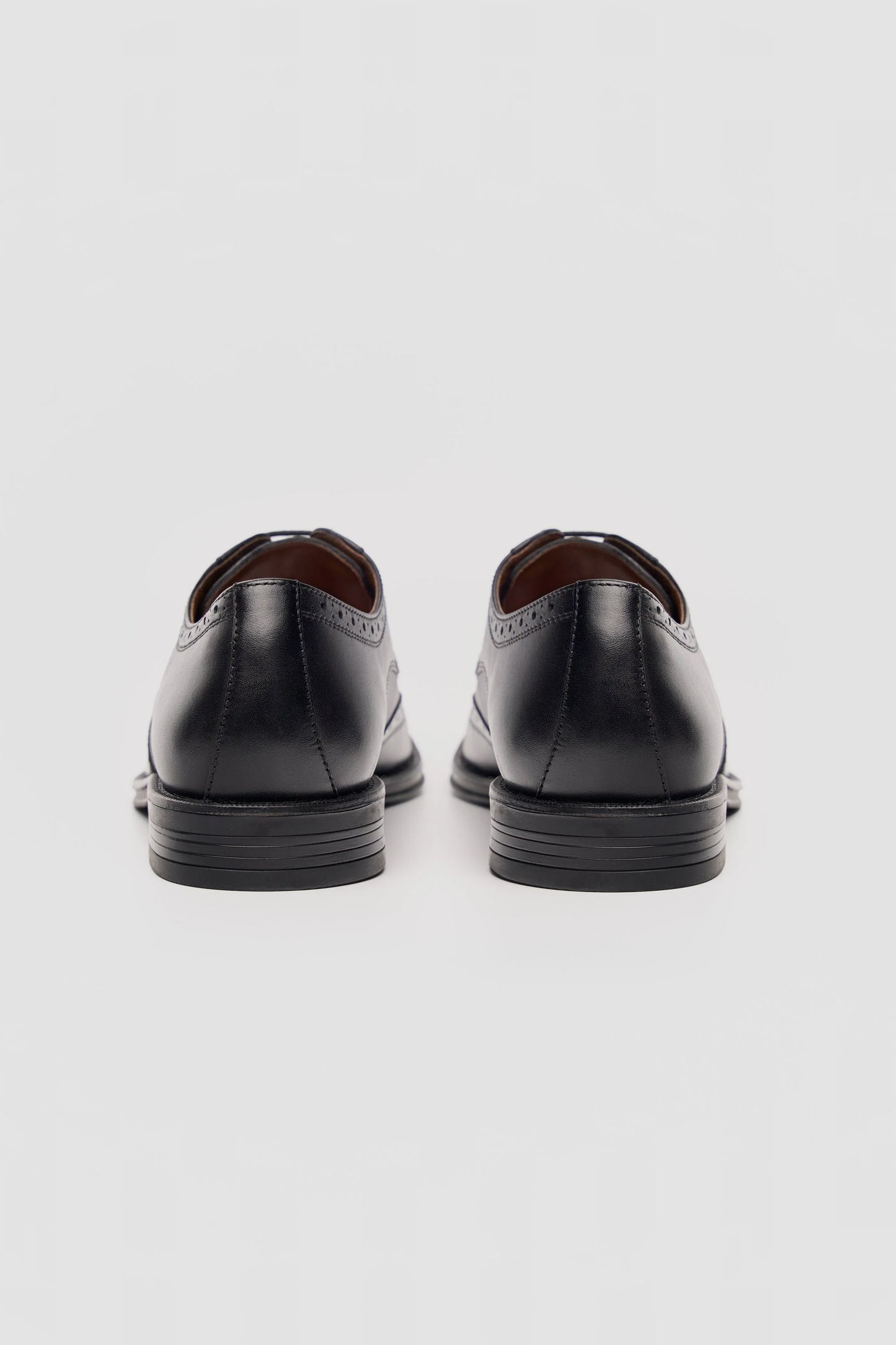 Cavani Lorenzo Black Leather Shoes