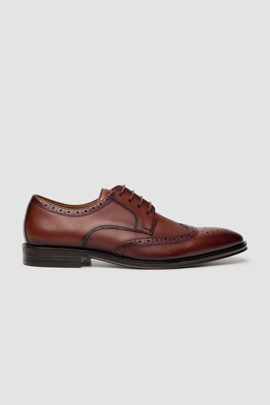 Cavani Lorenzo Tan Leather Shoes