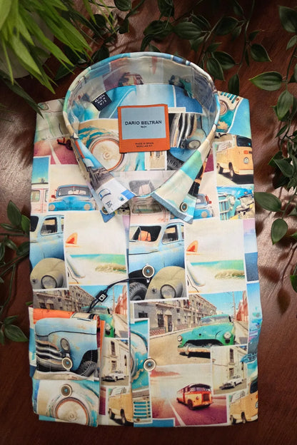 Dario Beltran Havana Print Shirt