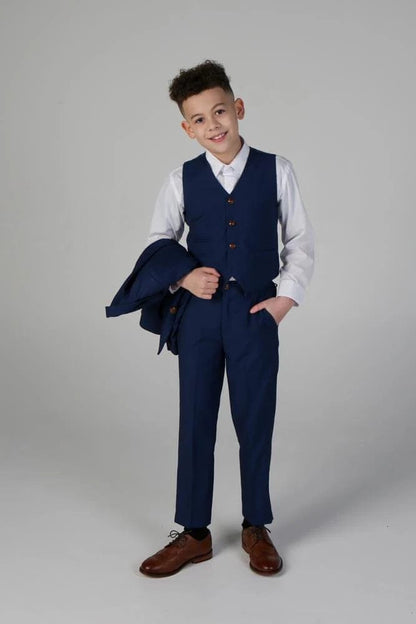 MAYFAIR BOYS BLUE 3 PIECE SUIT