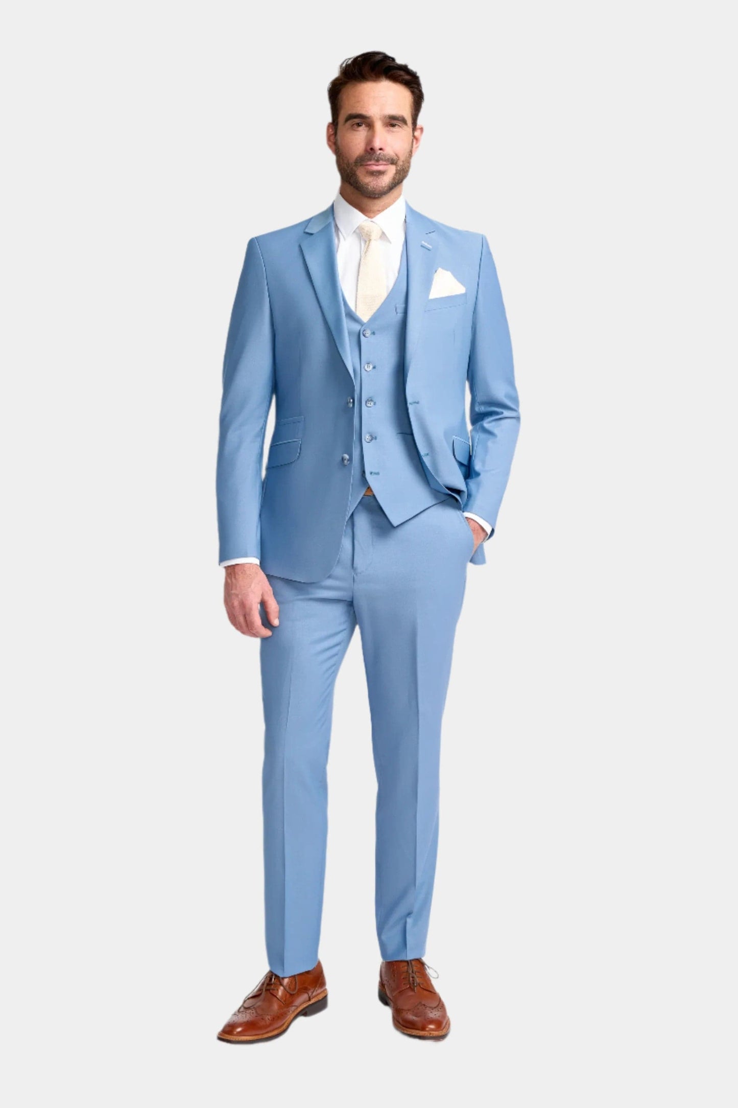 BOND OCEAN BLUE 3-PIECE SUIT