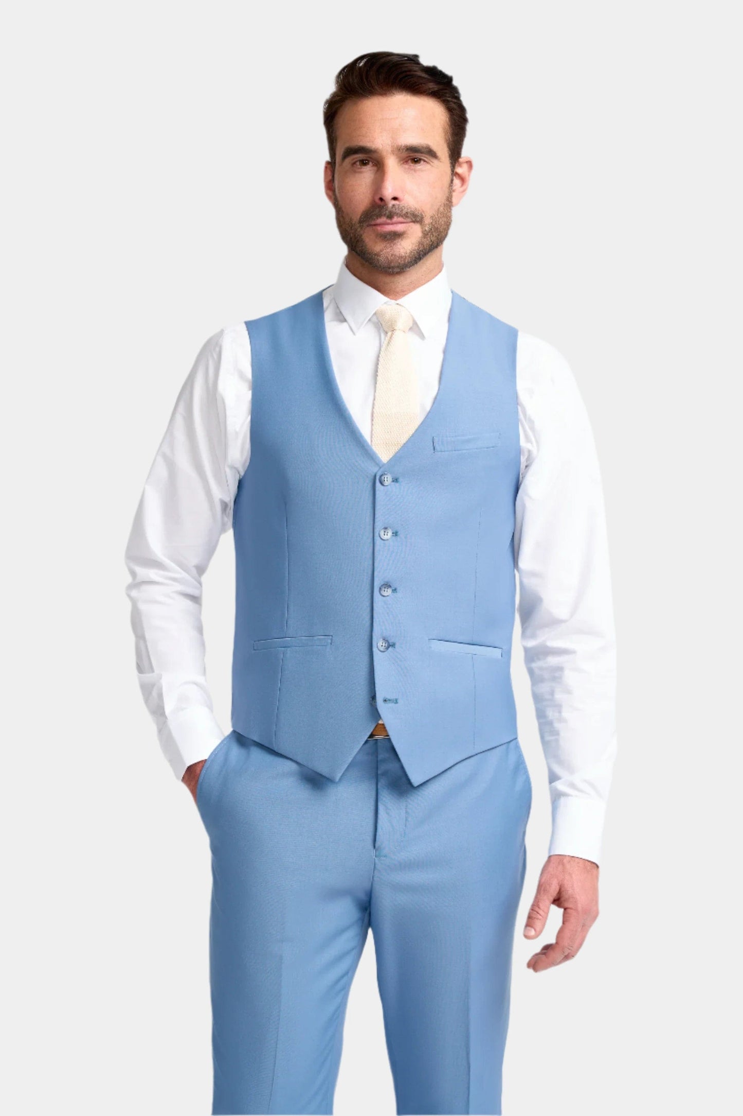 BOND OCEAN BLUE 3-PIECE SUIT