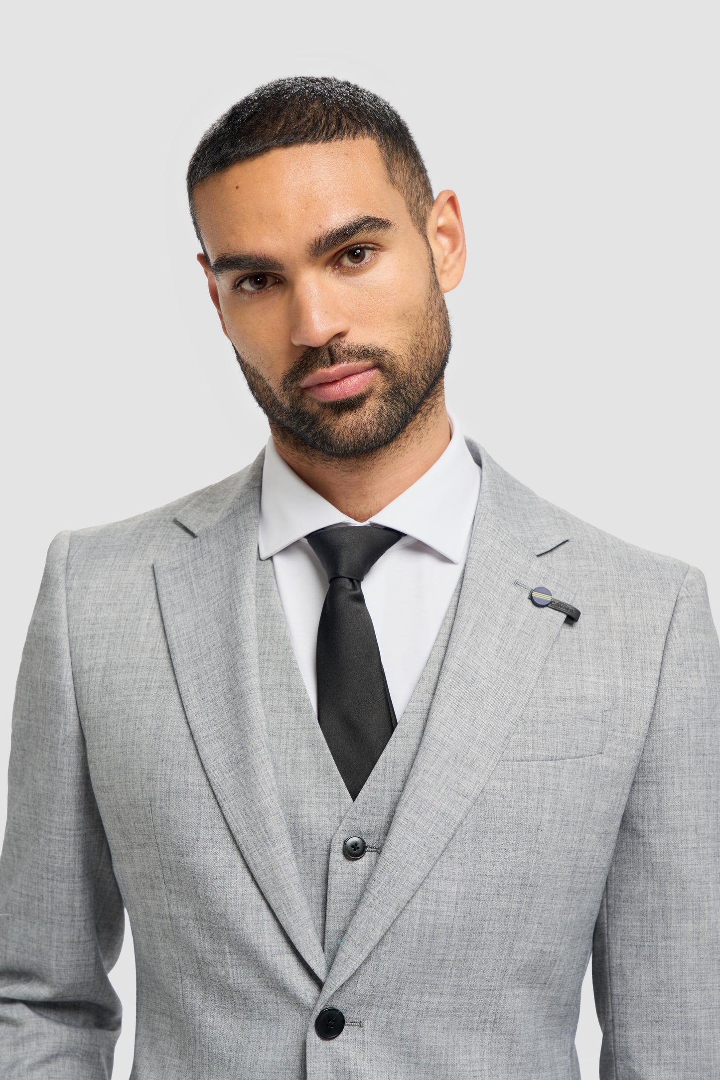 CAVANI MALIBU GREY 3-PIECE SUIT